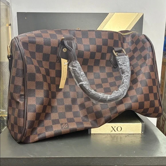 Checkered bag